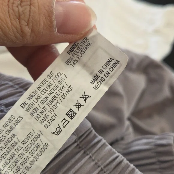 Alphalete Active Shorts Lightweight Athletic Gym Running Training Shorts Taupe - Picture 8 of 8